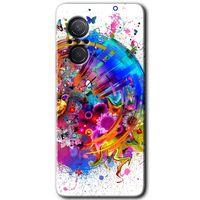 Huawei Nova 9 SE Kılıf HD Desen Baskılı Arka Kapak - 4K Clock + Kırılmaz Cam