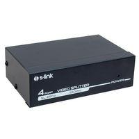 S-Link SL-2504 4 PORT 250 Mhz Monitör Çoklayıcı Vga Splitter Dağıtıcı