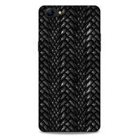 Oppo A79 Kılıf Dragons (2) Kabı Ejderha Deri Siyah