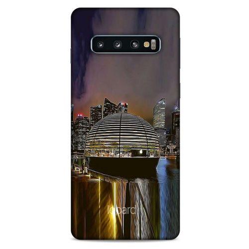 Samsung Galaxy S10 Kılıf Dünya Mimarisi (49) Ultra Silikon Kılıf Apple Marina Bay