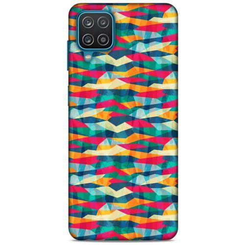 Lopard Samsung Galaxy A12 Uyumlu Kılıf Geometrix (22) Tam Koruma Kılıfı