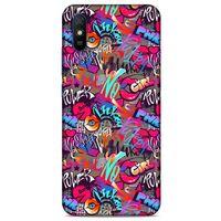 Graffitix (8) Desenli Silikon Kapak Xiaomi Redmi 9A Kılıf