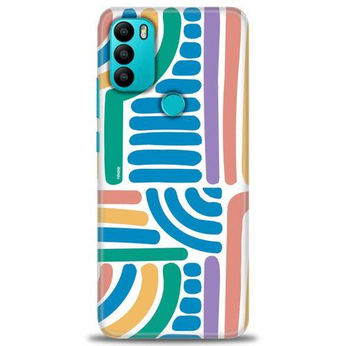 General Mobile GM 21 Plus Kılıf HD Baskılı Kılıf - Joy + Tam Ekran Koruyucu