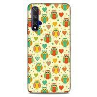Baykuşlar (18) Desenli Silikon Kapak Telefon Kabı Huawei P Smart S Y8P Kılıf