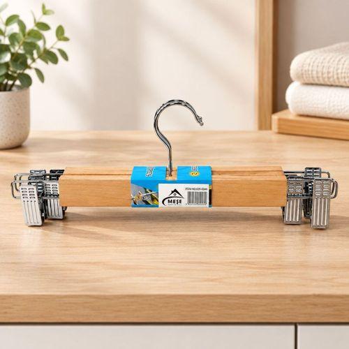 Ahşap Mandallı Etek Askısı 33 cm