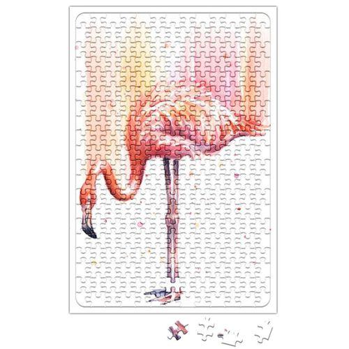Flamingo Pembe Yağmur Puzzle 240 Parça Yapboz