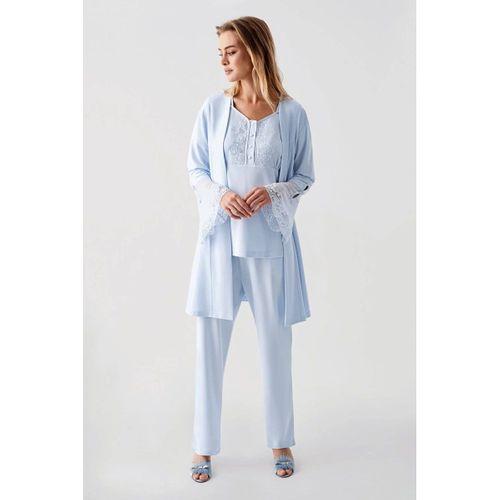 Freshness 322 Kadın Sabahlıklı Pijama Takımı