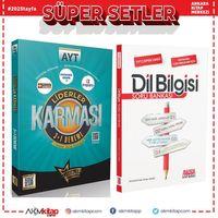 Liderler Karması AYT 3+1 Deneme ve AKM Dil Bilgisi Soru Bankası Seti 2 Kitap