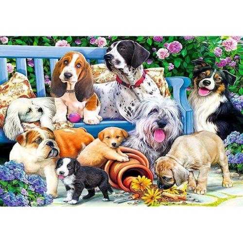 Trefl Puzzle Dog In The Garden 1000 Parça