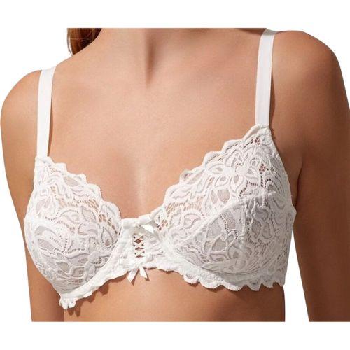 Nurteks 1050 Kadın Balenli Dantelli Toparlayıcı Sütyen