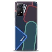 Xiaomi Redmi Note 11 Pro Kılıf HD Baskılı Kılıf - Just Do It + Tam Ekran Koruyucu