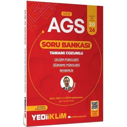 2026 MEB AGS Eğitim Bilimleri Gelişim Öğrenme Psikolojisi ve Rehberlik Soru Bankası Yediiklim
