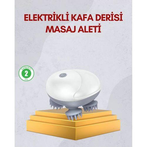 Kablosuz Kafa Ve Vücut Masaj Aleti Taşınabilir Tasarım