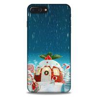 Apple Iphone 8 Plus Kılıf Snowix (14) Lansman Kılıf Beyaz Kırmızı