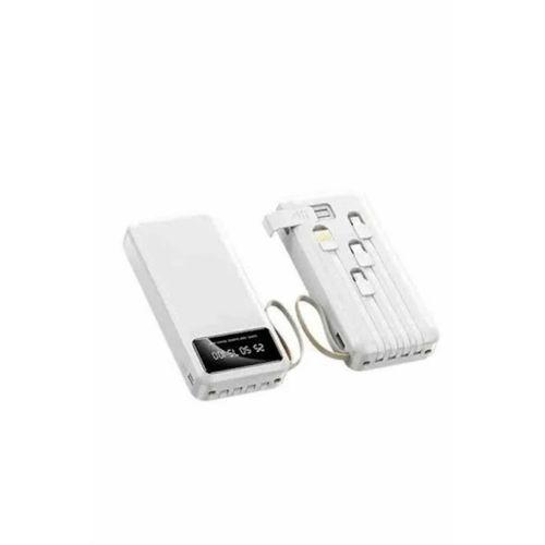 Powerbank Şarj Cihazı 4 Çıkışlı 20.000 Mah Powerbank Kompakt Yüksek Kapasiteli Hızlı Şarj