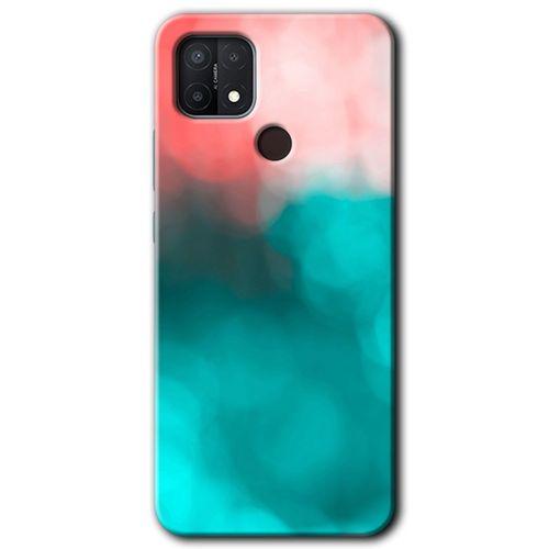 OPPO Oppo A15 Kılıf HD Desen Baskılı Arka Kapak - Flu Işık