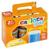 Carioca Yıkanabilir Parmak Boyası 6 Renk