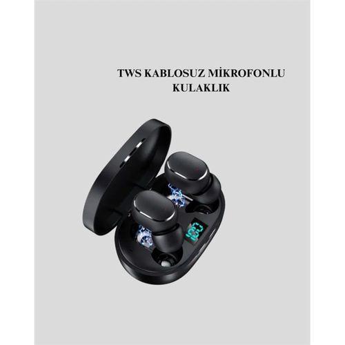 Bluetooth Kulaklık Tws Yüksek Ses Kaliteli Kesintisiz Dijital Göstergeli Kulaklık