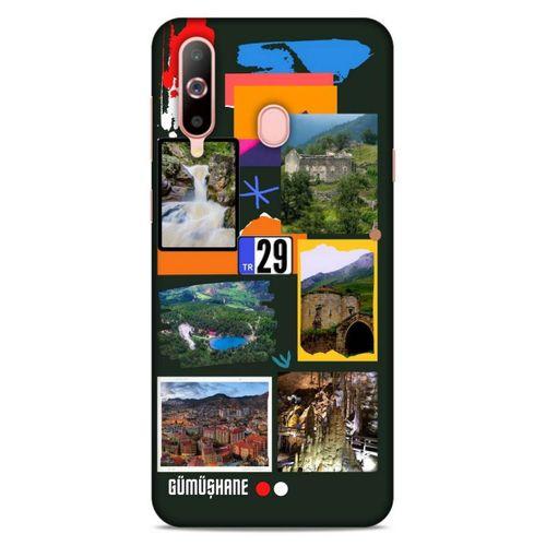 Lopard Samsung Galaxy A60 Uyumlu Kılıf Şehirli ※ (29) Gümüşhane Arka Koruma Kılıfı