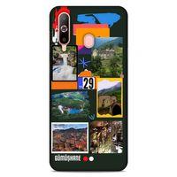 Lopard Samsung Galaxy A60 Uyumlu Kılıf Şehirli ※ (29) Gümüşhane Arka Koruma Kılıfı