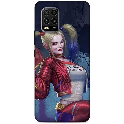 Xiaomi Mi 10 Lite Uyumlu Kılıf Harley Quinn (9) Kılıf Gri
