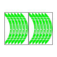 BAJAJ Bajaj Florasan Yeşil Pulsar Uyumlu Büyük 1 Set Jant Şeridi