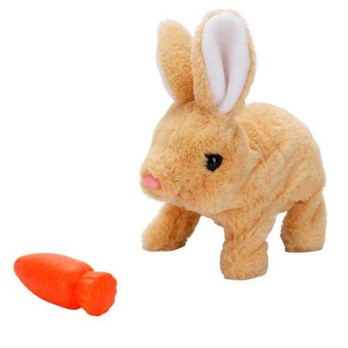 Eğitici Oyuncak  Sesli ve Hareketli Peluş Tavşan