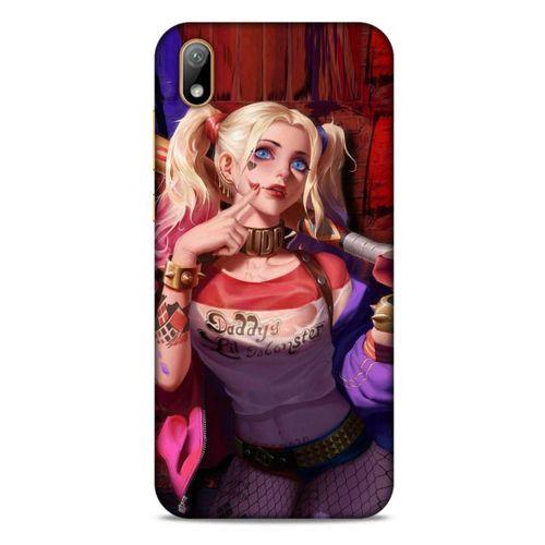 Huawei Y5 2019 Uyumlu Kılıf Harley Quinn (21) Koruyucu Kapak Kırmızı