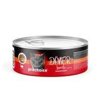 Prochoice Döner Lamb, Sos İçinde Kuzu Etli Tam & Dengeli Yetişkin Kedi Konservesi 12x70gr