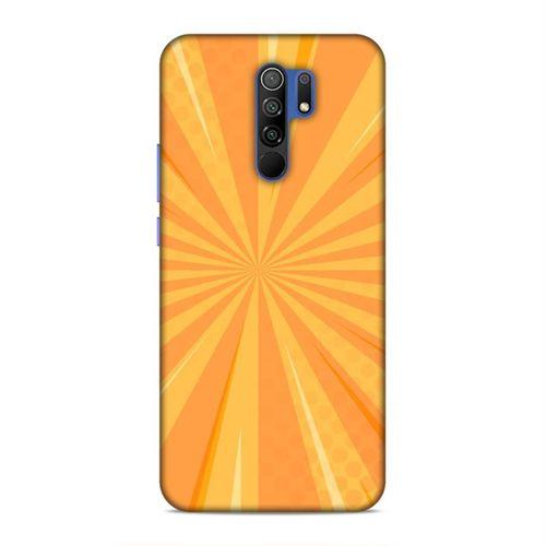 Xiaomi Redmi 9 Kılıf Sari Sonsuzluk Arka Kapak Silikon Koruma Full Koruyucu