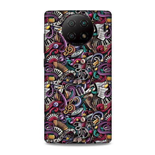 Lopard Xiaomi Redmi Note 9 5g Uyumlu Kılıf Graffitix (4) Koruma Kılıfı