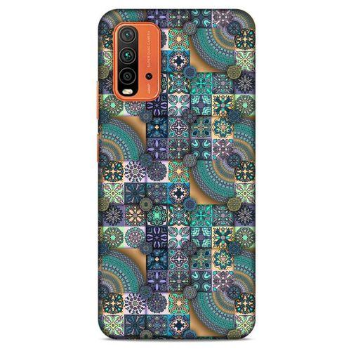 Lopard Xiaomi Redmi Note 9 4g Uyumlu Kılıf Ethnic Culture (67) Tasarım Kılıf