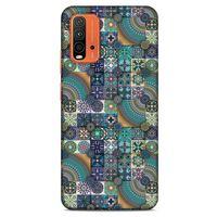 Lopard Xiaomi Redmi Note 9 4g Uyumlu Kılıf Ethnic Culture (67) Tasarım Kılıf