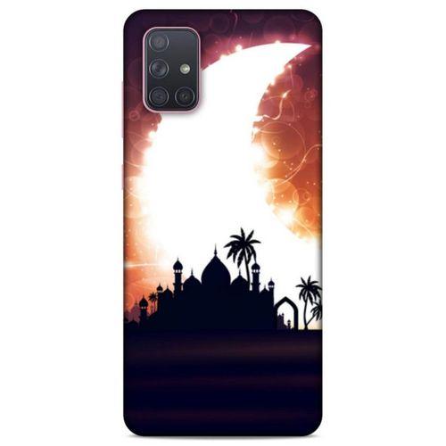 Lopard Samsung Galaxy A71 Uyumlu Kılıf Ramazan (8) Desenli Baskılı Kılıf