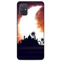 Lopard Samsung Galaxy A71 Uyumlu Kılıf Ramazan (8) Desenli Baskılı Kılıf
