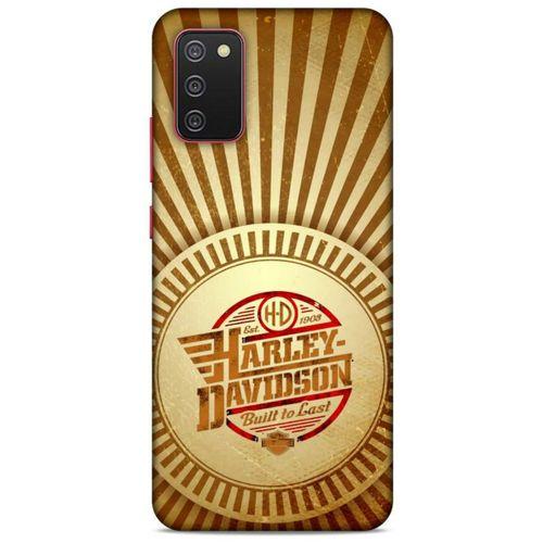 Samsung Galaxy A02s Uyumlu Kılıf Motorsiklet (42) Rugged Armor Kılıf Harley