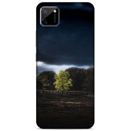 Lopard Oppo Realme C11 Uyumlu Kılıf Gece'S (11) Tam Koruma Siyah