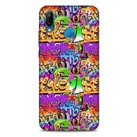 Graffitix (14) Desenli Silikon Kapak Huawei P20 Lite Kılıf