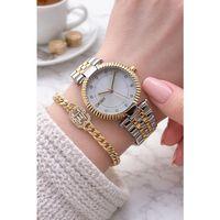 DKNY 2 Yıl Garantili 5 Atm Suya Dayanıklı Kararma Renk Atma Yapmaz Kadın Kol Saati+Bileklik DL042.65