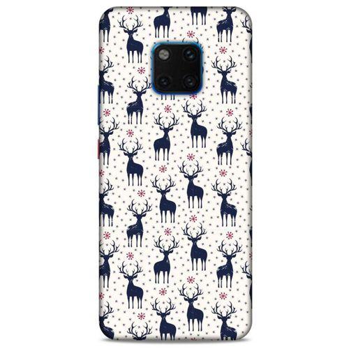 Animax Geyikler ve Kış Huawei Mate 20 Pro Kılıf Desenli Silikon