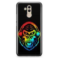 Huawei Mate 20 Lite Kılıf Goril Colorful Arka Kapak Koruma Desenli Full Koruyucu