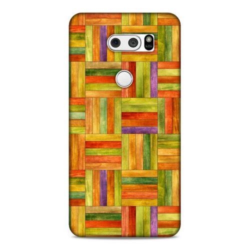 Lopard LG K40S Uyumlu Kılıf Wood'X (50) Shockproof Kılıf Desenli
