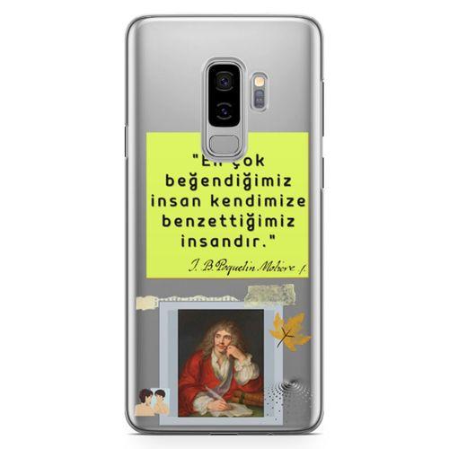Samsung Galaxy S9 Plus Kılıf Caps Moliere Arka Kapak Koruma Desenli Full Koruyucu