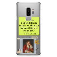 Samsung Galaxy S9 Plus Kılıf Caps Moliere Arka Kapak Koruma Desenli Full Koruyucu