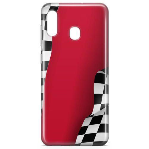 Samsung Galaxy A40 Kılıf Formula 1 Arka Kapak Koruma Desenli Full Koruyucu