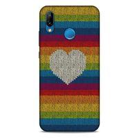 Kazak (2) Desenli Silikon Kapak Huawei P20 Lite Kılıf