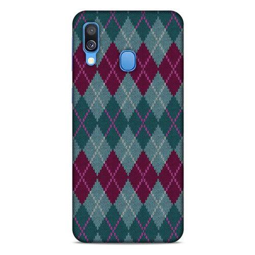 Kazak (36) Desenli Silikon Kapak Telefon Kabı Samsung Galaxy A40 Kılıf