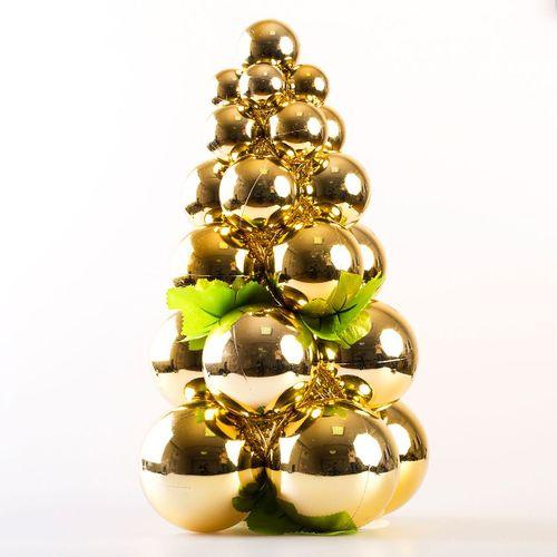 YILBAŞI ASMA SÜSÜ ÜZÜM GOLD 30CM X 15CM