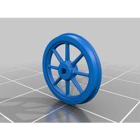 Raylı Araç Tekerlekleri (Bu ürün Sadece Plastik parçadır - Almadan Önce Soru Sorabilirsiniz)