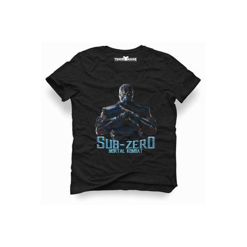 Tshirthane Mortal kombat sub zero fatality 1 Tişört Erkek Tshirt